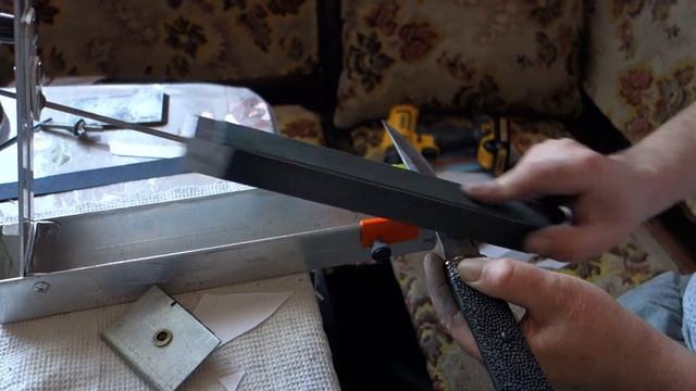 Как правильно заточить айкучи (кинжал самурая) Hissatsu смотреть онлайн