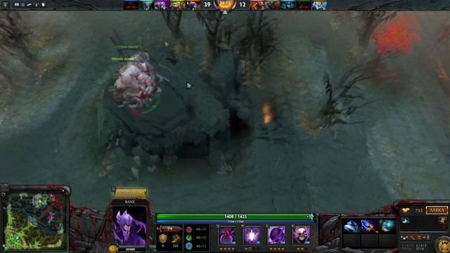 Dota 2 -имба связка Bane+Pudge