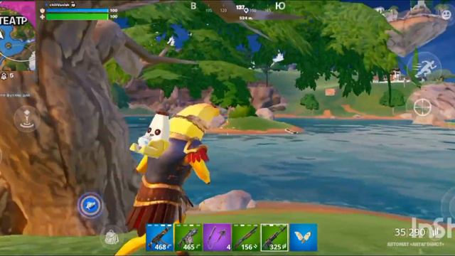 банан доказал что не терпила (играю впервые в фортнайт на телефоне ) смотреть онлайн