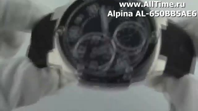 Мужские наручные швейцарские часы Alpina AL-650BB5AE6 смотреть онлайн