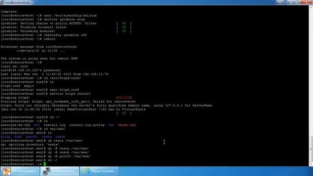 Host Multiple Sites using Apache Virtual Hosting on CentOS смотреть онлайн