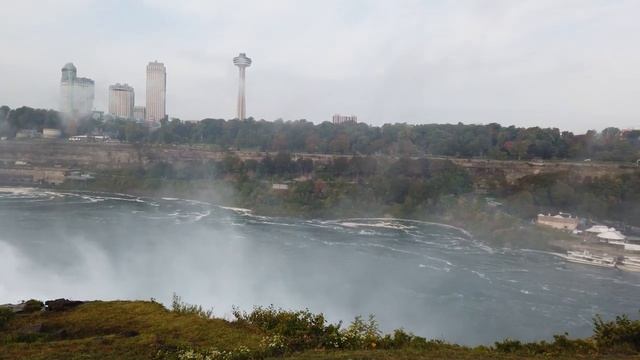Ниагарский водопад.NIAGARA FALLS - одно из красивейших мест в мире! Взрыв сознания!Полный обзор. 4K смотреть онлайн