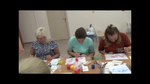 Мастер-класс для педагогов "Нетрадиционные техники рисования" смотреть онлайн