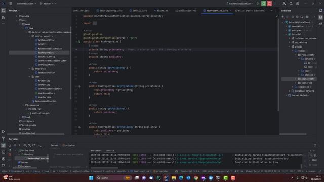 Spring Boot JWT with RSA Keypair смотреть онлайн
