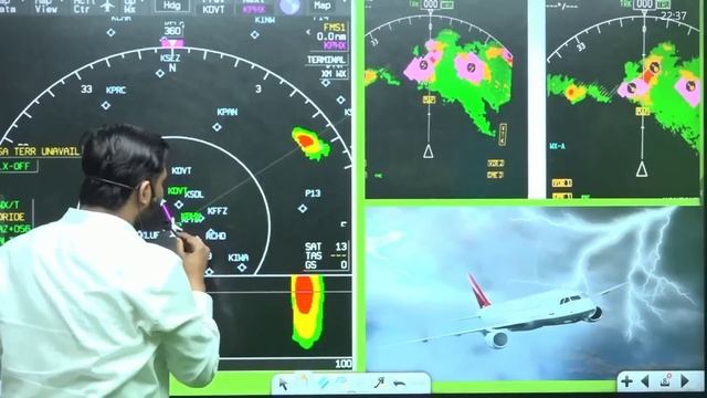 Weather Radar of Aircraft | Turbulence in Flight | SHF of Weather radar | Doppler Radar | Khan Sir смотреть онлайн