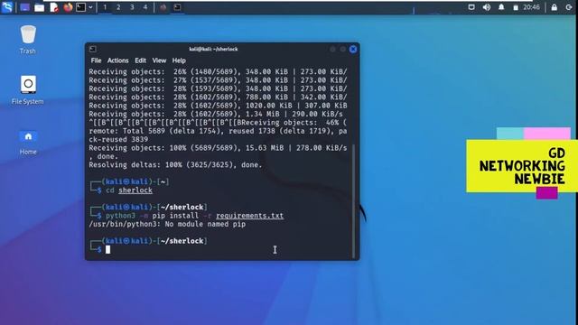 Let's find Usernames Across Social Networks using Sherlock смотреть онлайн