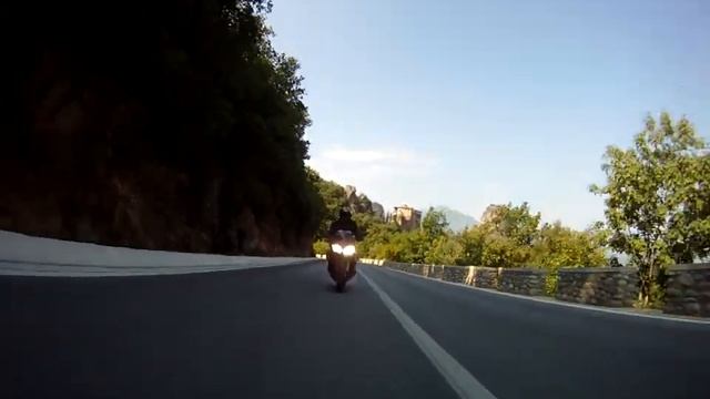 Greece Meteora Motorcycle Trip смотреть онлайн