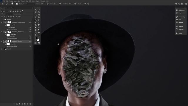 How to Blend QUICK Realistic Textures in Photoshop смотреть онлайн