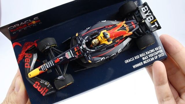 MINICHAMPS 1:43 ORACLE RED BULL RACING RB18-SERGIO PEREZ - MEXICAN GP 2022(417222011)Resin Car Mode смотреть онлайн