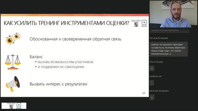 Как усилить тренинг инструментами оценки | Вебинар Юрия Михеева | Институт Тренинга смотреть онлайн