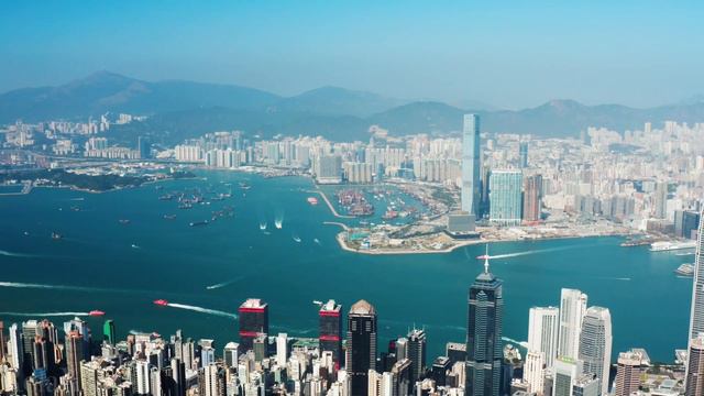 HONG KONG in 4K - Relaxation Film With Calming Music #4 смотреть онлайн