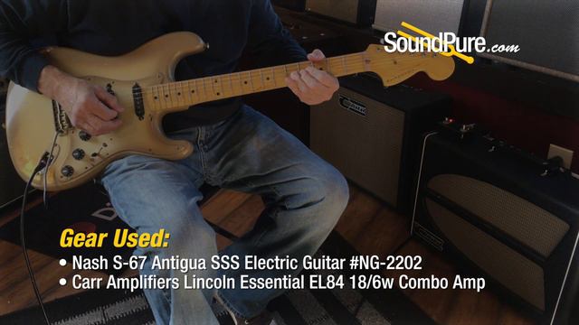 Nash S-67 Antigua SSS Electric Guitar NG-2202 смотреть онлайн