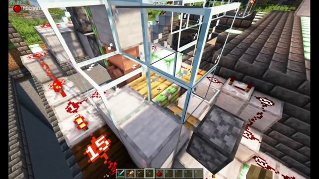 Semi-Automatic Villager Shooting Range | Minecraft 1.19.4 Java Edition смотреть онлайн