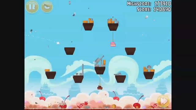 Angry Birds - Birdday Party Level 18-5 Walkthrough 3 Stars смотреть онлайн