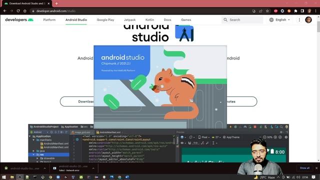 How to Install Android Studio on Window 10 | Updated 2022 смотреть онлайн