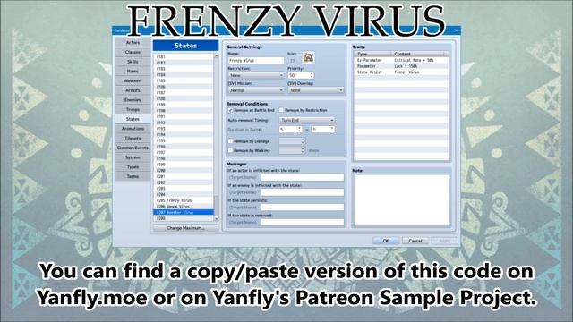 Tips & Tricks - Frenzy Virus (Monster Hunter) - RPG Maker MV смотреть онлайн