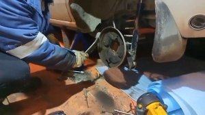 Форд Фьюжн - задние колодки и дошиповка