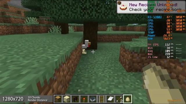 Minecraft Java Edition 1.19.4 | AMD Ryzen 3 3200U Vega 3 смотреть онлайн