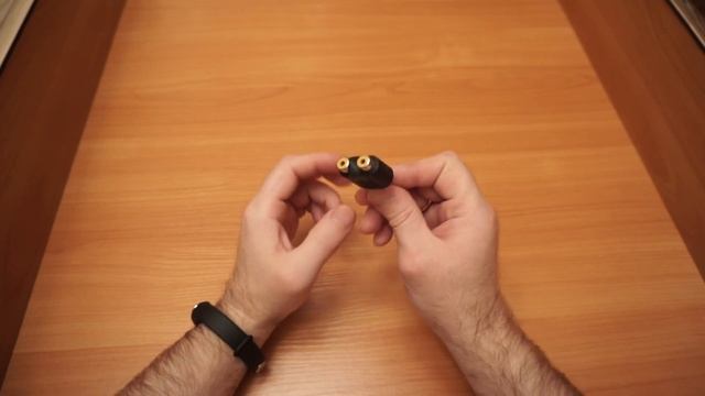 Конвертор адаптер 3.5 мм на 2 RCA. смотреть онлайн