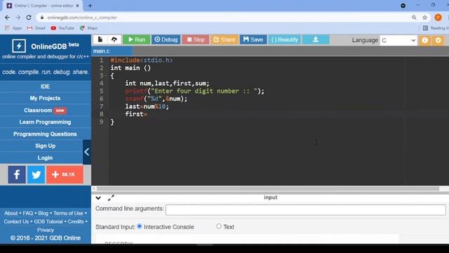 WAP to enter 4-digit number & find the sum of first and last digit of the number | Programming Worl смотреть онлайн