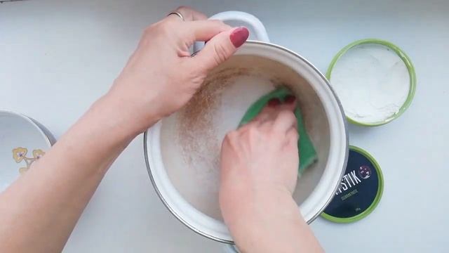 Очищающая Паста Mystik BioTrim Гринвей. Чистим кастрюлю после пригоревшей каши смотреть онлайн