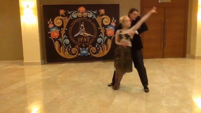Argentine Tango World Cup 2014 Elifilker Ilik Tango Escenario смотреть онлайн