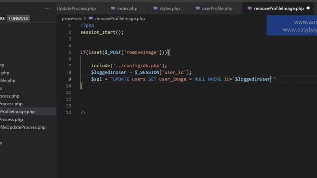 #46 Delete user data in php code from database | PHP Tutorial | PHP for Beginners смотреть онлайн