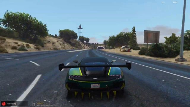 Aston Martin Vulcan! - GTA 5 Mod Showcase/VS The Police #7 смотреть онлайн