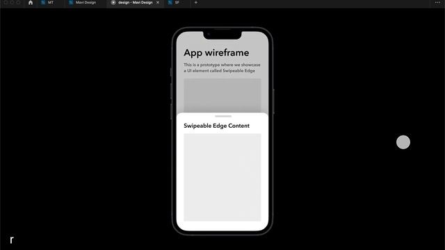SWIPEABLE EDGE (DRAWER) in Figma – Tutorial смотреть онлайн