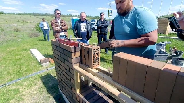 Крепёжные системы BRICKO на кирпичном заводе 