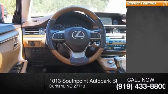 2017 Lexus ES 300h for sale in Durham NC смотреть онлайн