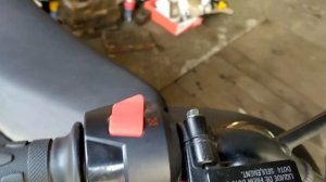 Вилка от питбайк на мопед