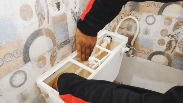 Flush Tank Repairing at home by building construction sanjay pore смотреть онлайн