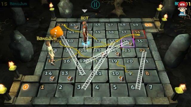 Snake and Ladders 3D Gameplay Android #1 смотреть онлайн