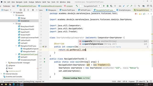 176 - Coleções pt 16 - NavigableSet, TreeSet pt 01 смотреть онлайн