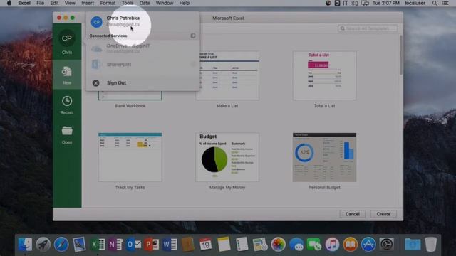 How to register Office2016 and Setup Email in Outlook2016 Mac смотреть онлайн
