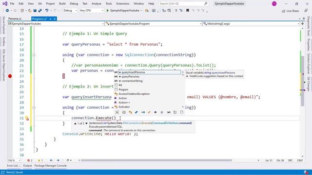 Introducción a Dapper | Conéctate a CUALQUIER Base de Datos en .NET | 4 Ejemplos смотреть онлайн