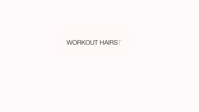 Workout Hairstyles