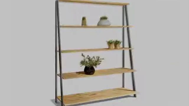 Наклонный стеллаж Dillinger для гостиной в стиле Лофт | БЕЛФАН смотреть онлайн