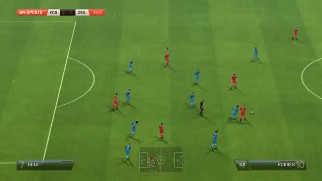 FIFA 14 - Robben VS Zenit(RU) смотреть онлайн