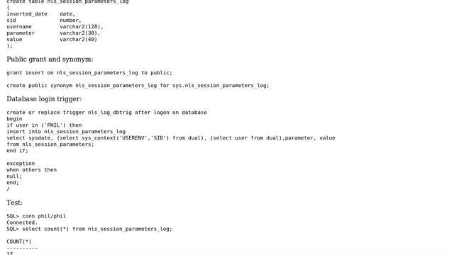 Databases: How can I view what NLS settings are active for other session? (2 Solutions!!) смотреть онлайн