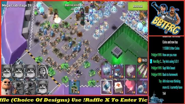 Boom Beach Cryo Crab 2021 Stages 1 - 60 - LIVE смотреть онлайн