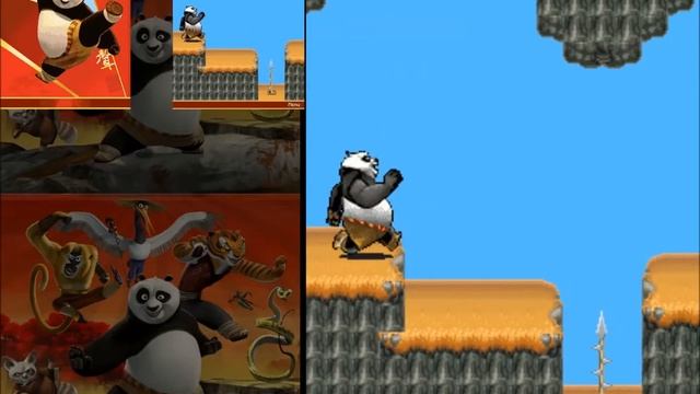 Amonimus VS Kung Fu Panda (Dumpling Pursuit) смотреть онлайн