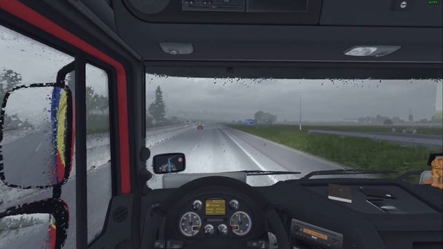 ETS2 1.35 ProMods 2.41 DAF XF105 Rotterdam - Linz смотреть онлайн