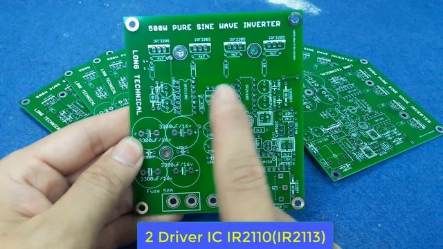 Share How To Make 500W Pure Sine Wave Inverter ! H Bridge Transformer Driver