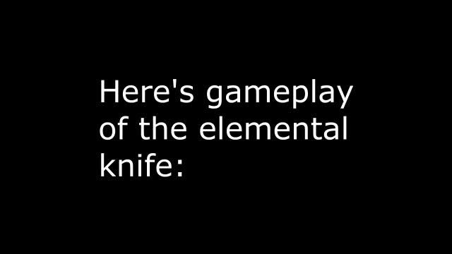 Shadows Of Evil: Unlimited Fire Elemental Bowie Knife! (Black Ops 3 Zombies)