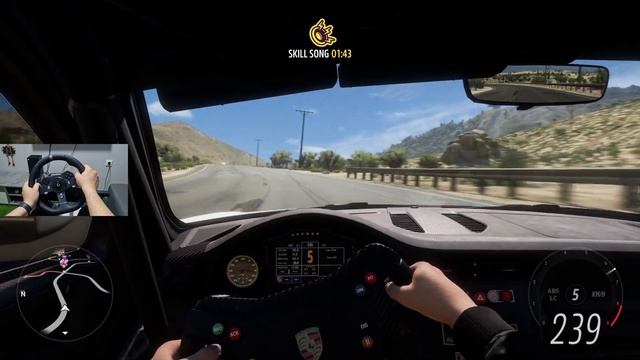 Illegal Racing Car Street Driving Porsche 935 Forza Horizon 5 Logitech G920 Gameplay 4K Update 2023