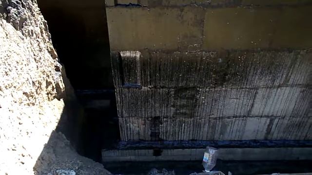 Гидроизоляция фундамента жидкая резина Технопрок. смотреть онлайн