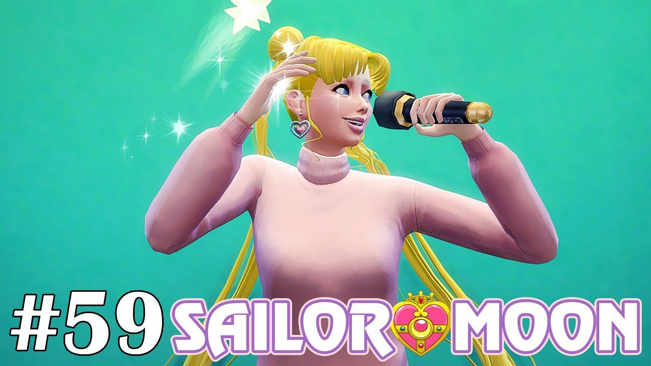 Пора съезжать от родителей - The Sims 4 - Sailor Moon #59 смотреть онлайн
