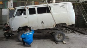 УАЗ Буханка на автомате V6 190 л.с. Полная реставрация!